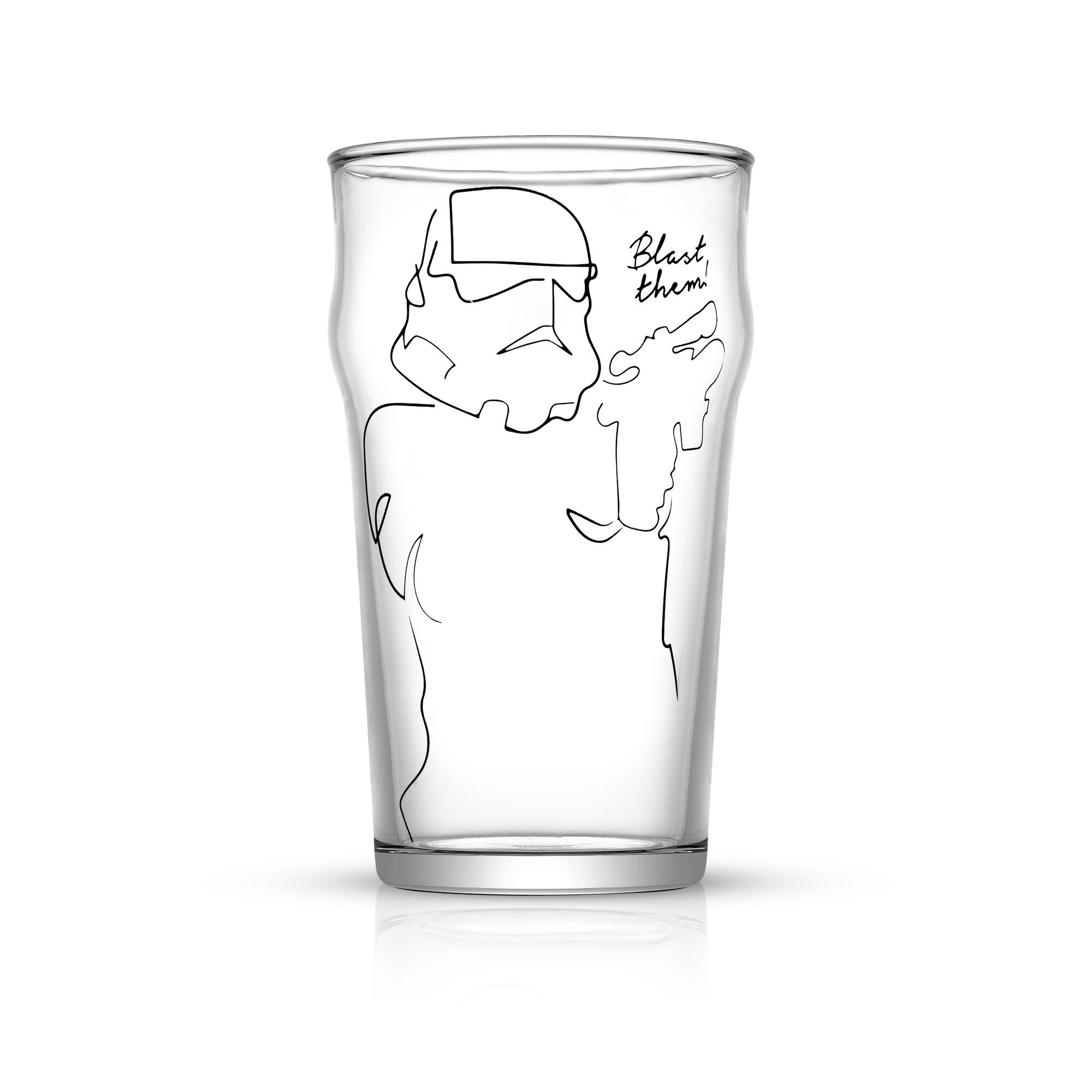 JoyJolt® Star Wars™ 19oz. Striking Sketch Characters Collection Pint Mug Set, 4ct.